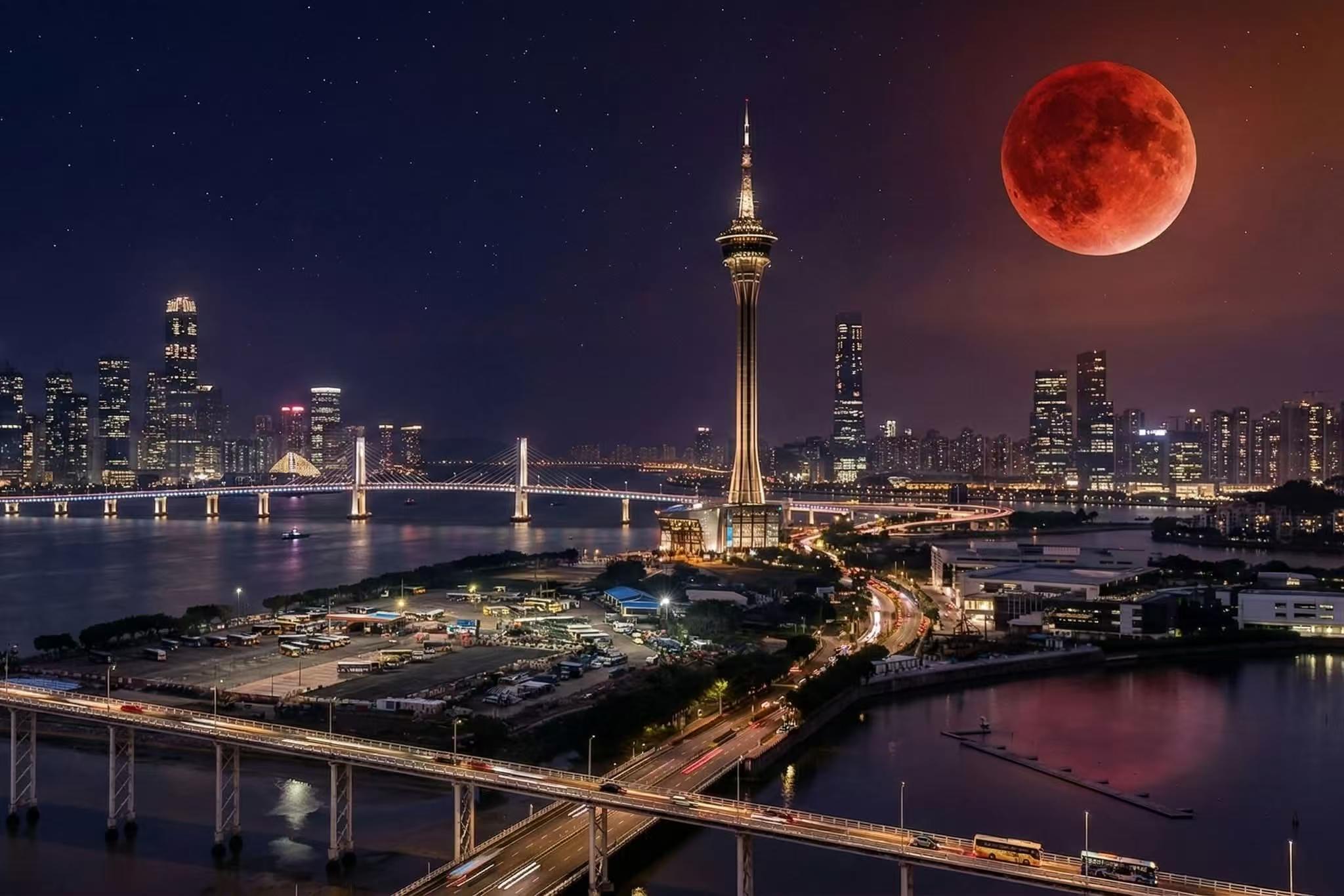 澳門桑拿 VIP 禮賓服務——澳門旅遊塔夜景・豪華專車接送